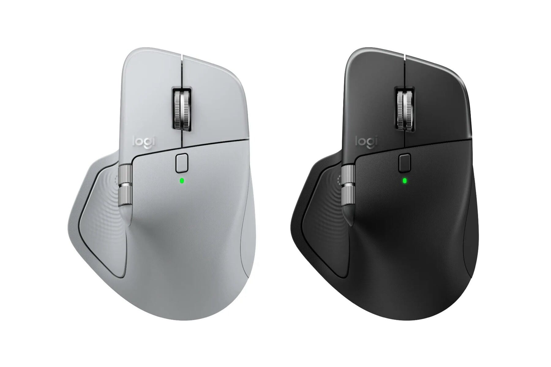 Logitech MX Master 4 in Grafit und Hellgrau