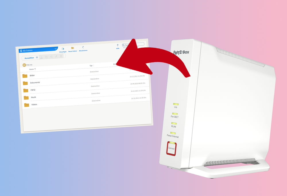 Fritz!Box: So einfach richtest du einen Mediaserver ein