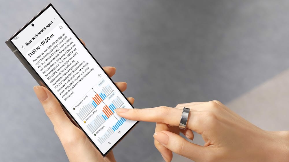 Samsung Galaxy Ring: Besser schlafen und neue Grössen