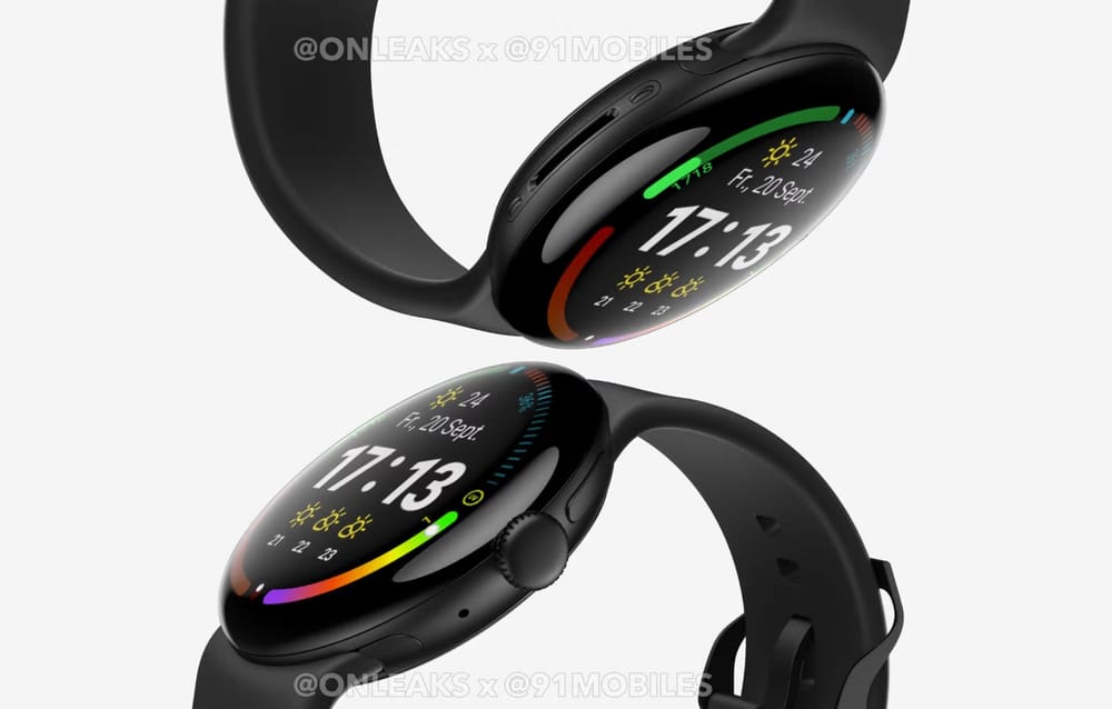 Sieht so die Google Pixel Watch 4 aus?