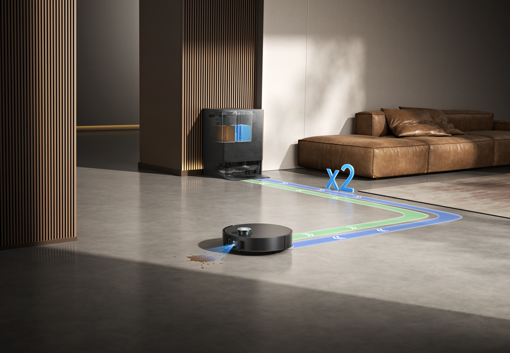 Dreame zeigt treppensteigenden Saugroboter und smarte Reinigungslösungen