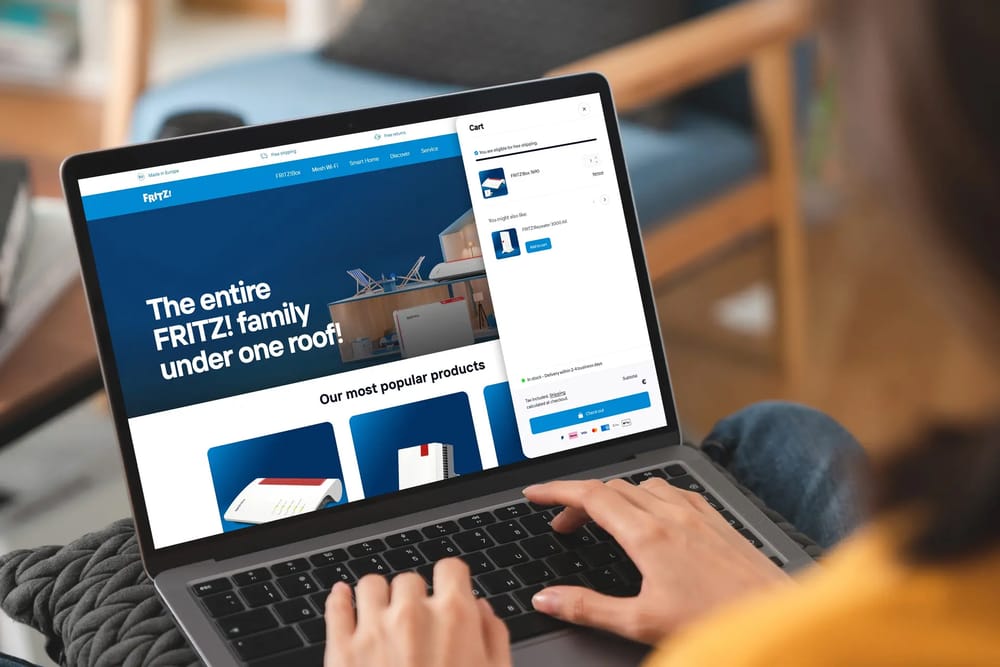 Router, Smart-Home-Geräte und mehr: Fritz! startet eigenen Online-Shop in der Schweiz