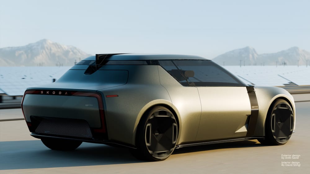 Skoda präsentiert spektakuläres Elektroauto-Konzept – Serienproduktion unwahrscheinlich