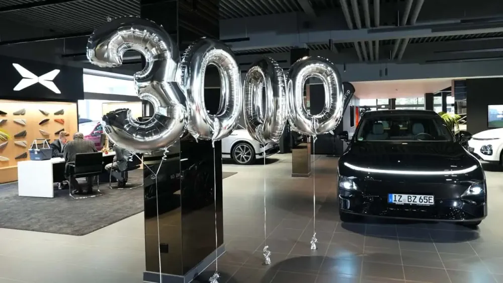 Xpeng in Deutschland auf Wachstumskurs: 3000 Fahrzeuge ausgeliefert