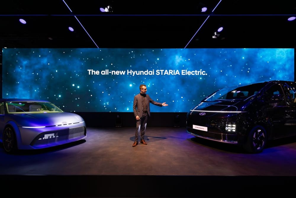 Hyundai Staria Electric: Bis zu neun Sitze und moderne 800-Volt-Technik
