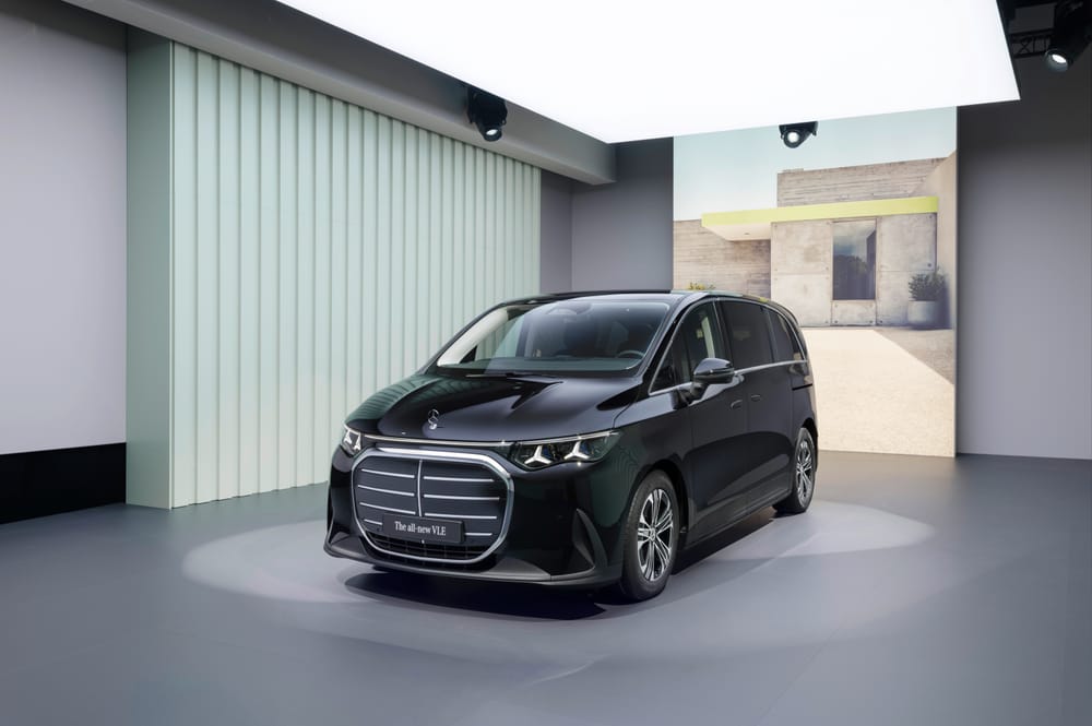 Mercedes VLE: Neuer Elektro-Van mit 700 km Reichweite