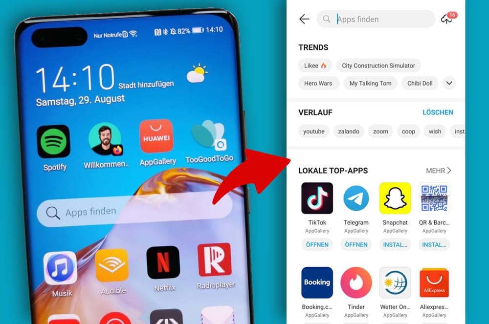 Huawei: Was ist Petal Search und wie gut ist das App-Angebot?