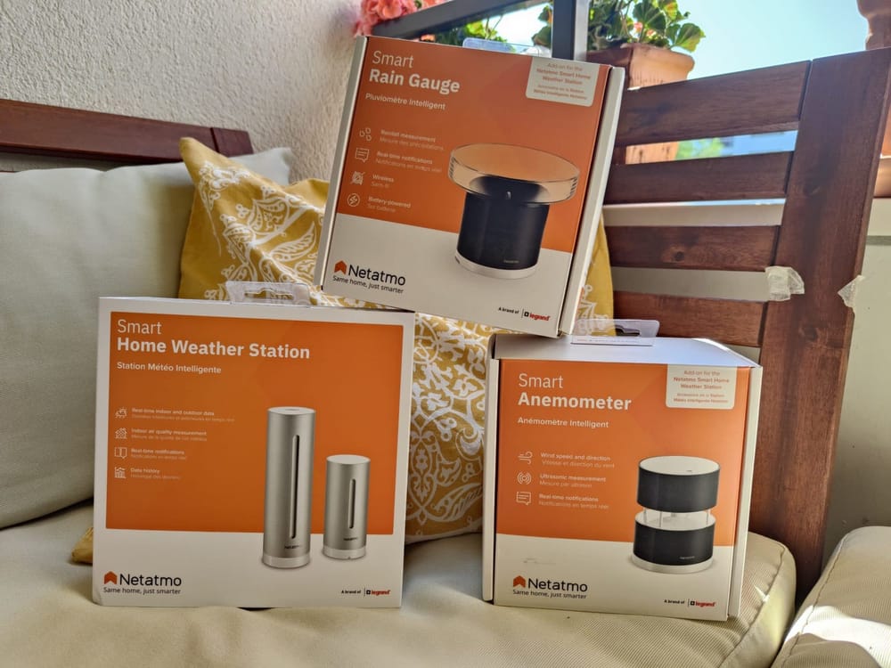 Die smarte Wetterstation von Netatmo mit Regen- und Windmesser im Test