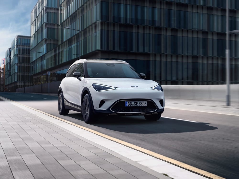 Smart #1: Das Elektro-SUV debütiert mit 440 Kilometer Reichweite und ungewöhnlich viel Platz