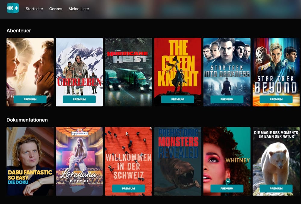oneplus: Die 10 besten Filme beim Schweizer Streaming-Dienst