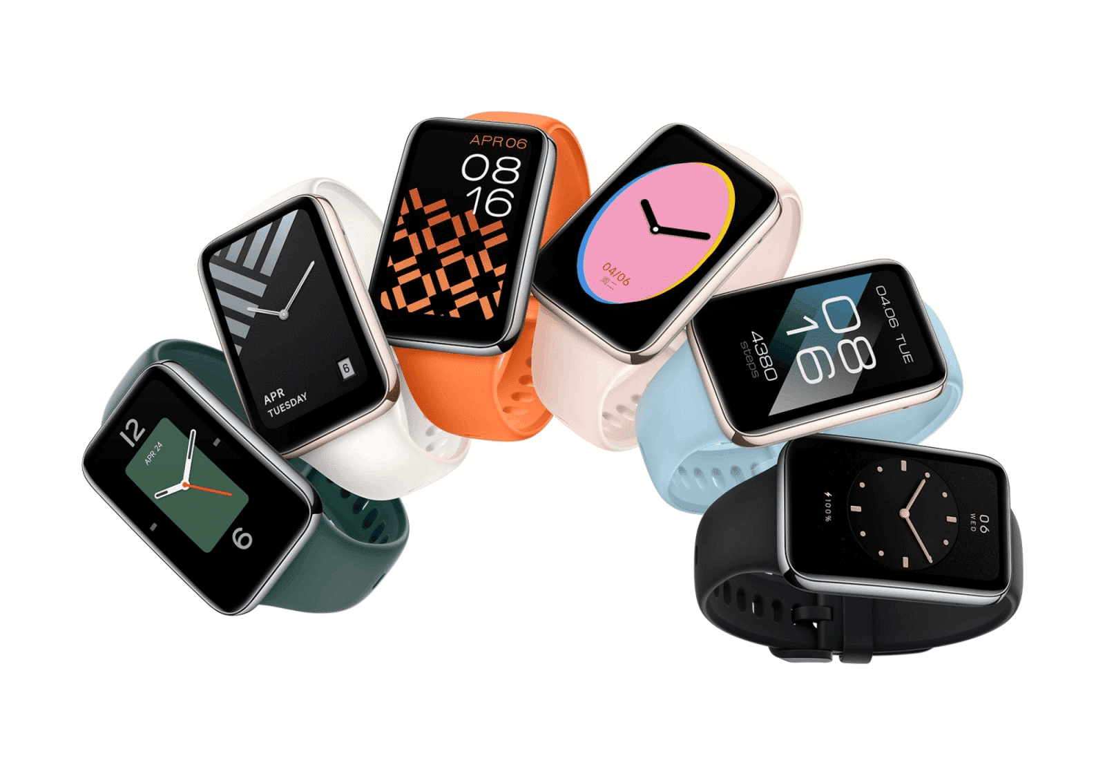 Xiaomi Band 7 Pro: Kommt mit GPS und erinnert an die Huawei Watch Fit 2