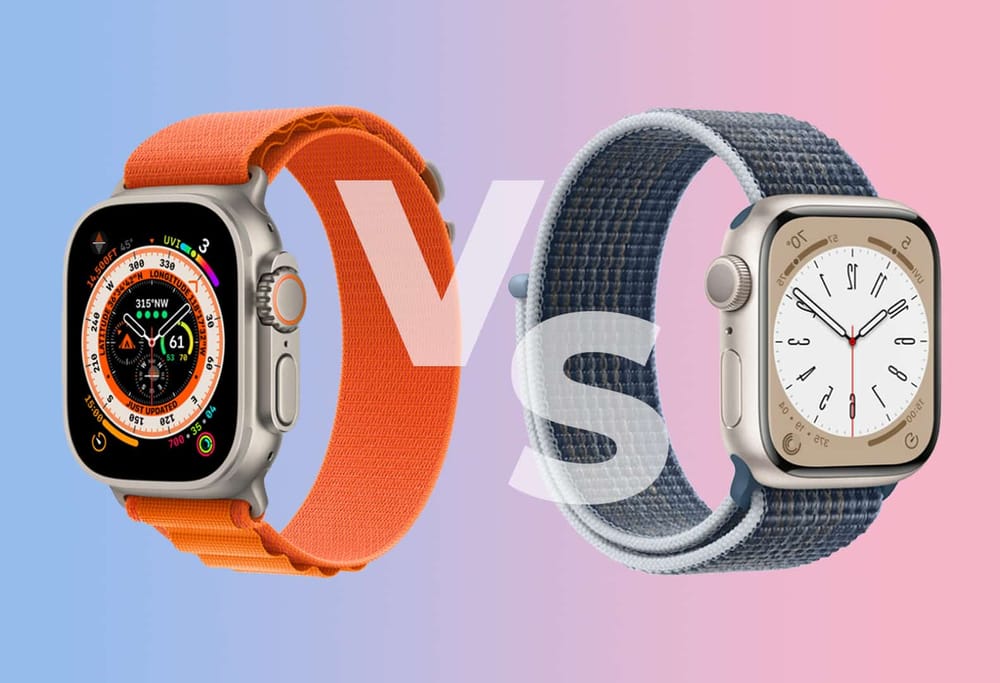 Apple Watch Ultra vs. Watch Series 8: Das sind die Unterschiede