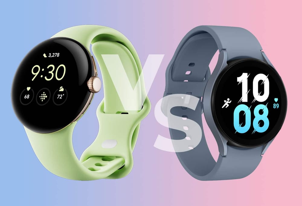 Google Pixel Watch vs. Samsung Galaxy Watch 5:  Welche Smartwatch ist besser?