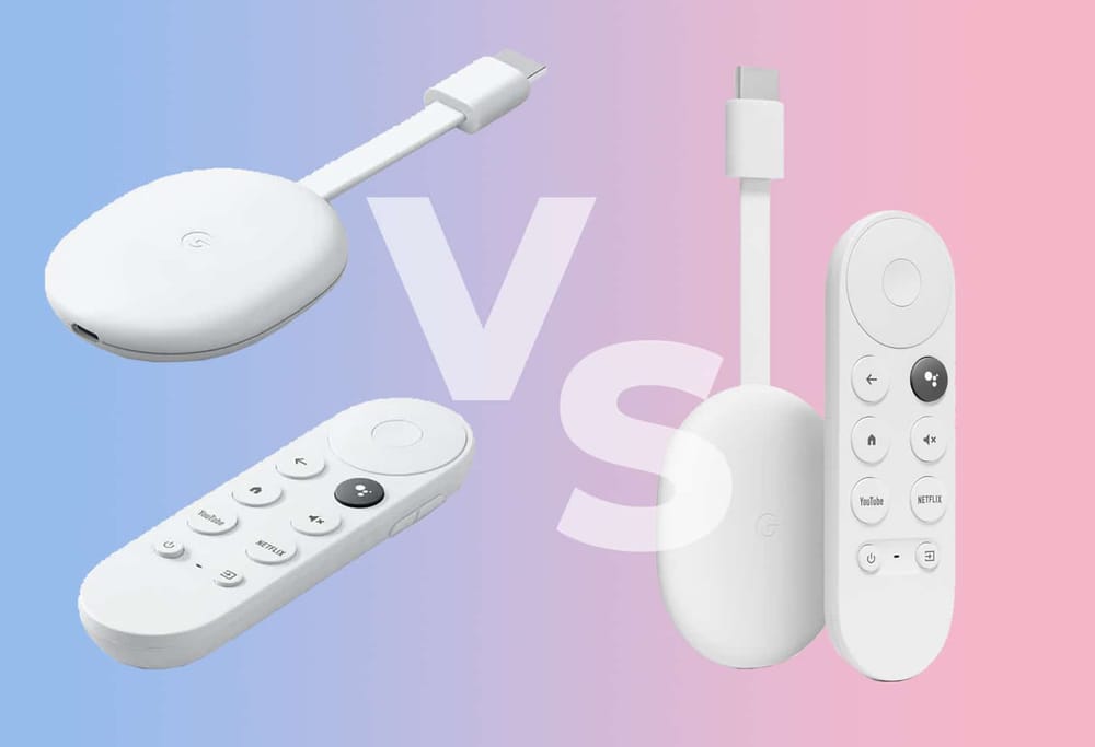 Google Chromecast mit Google TV (HD) vs. Chromecast mit Google TV (4k): Was ist der Unterschied?