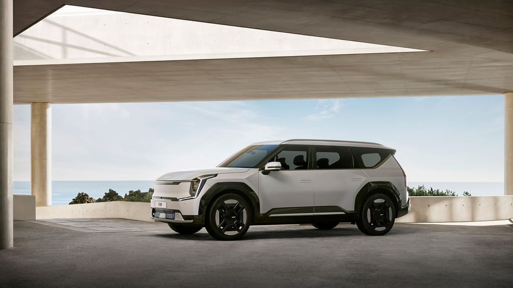 EV9: Kia lüftet das Aussen- und Innendesigns des Elektro-SUVs