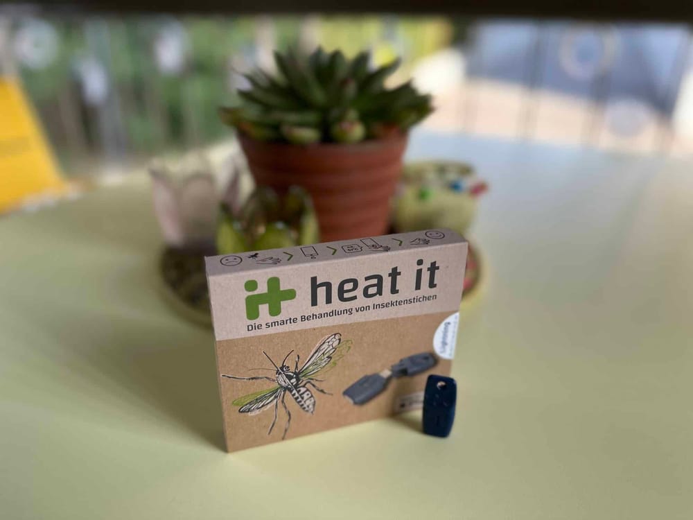 heat it im Test: Der smarte Mückenstichheiler ausprobiert