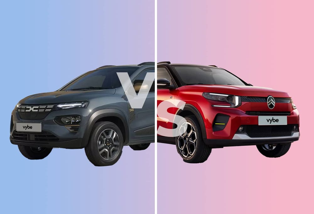 Citroen e-C3 vs. Dacia Spring 65: Vergleich der preiswerten Elektroautos