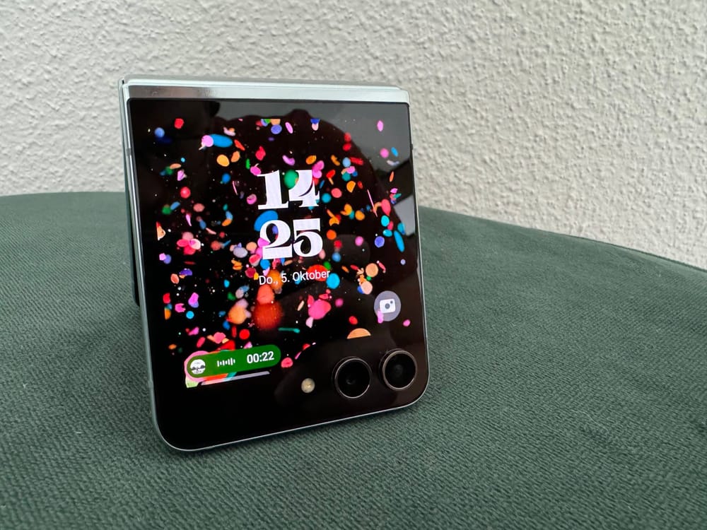 Samsung Galaxy Z Flip 5 im Langzeittest: Die wichtigen Updates fehlen