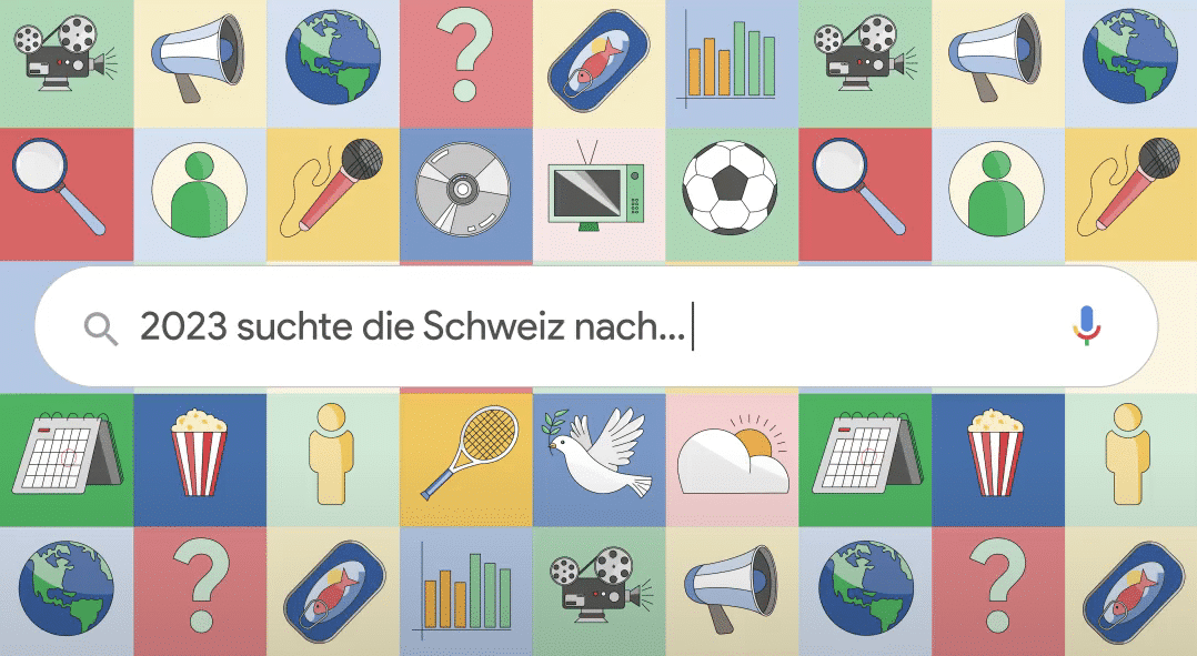 Das hat die Schweizer Bevölkerung 2023 am meisten gegoogelt