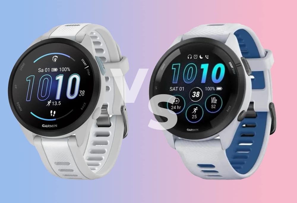 Garmin Forerunner 165 vs. Forerunner 265: Was sind die Unterschiede?