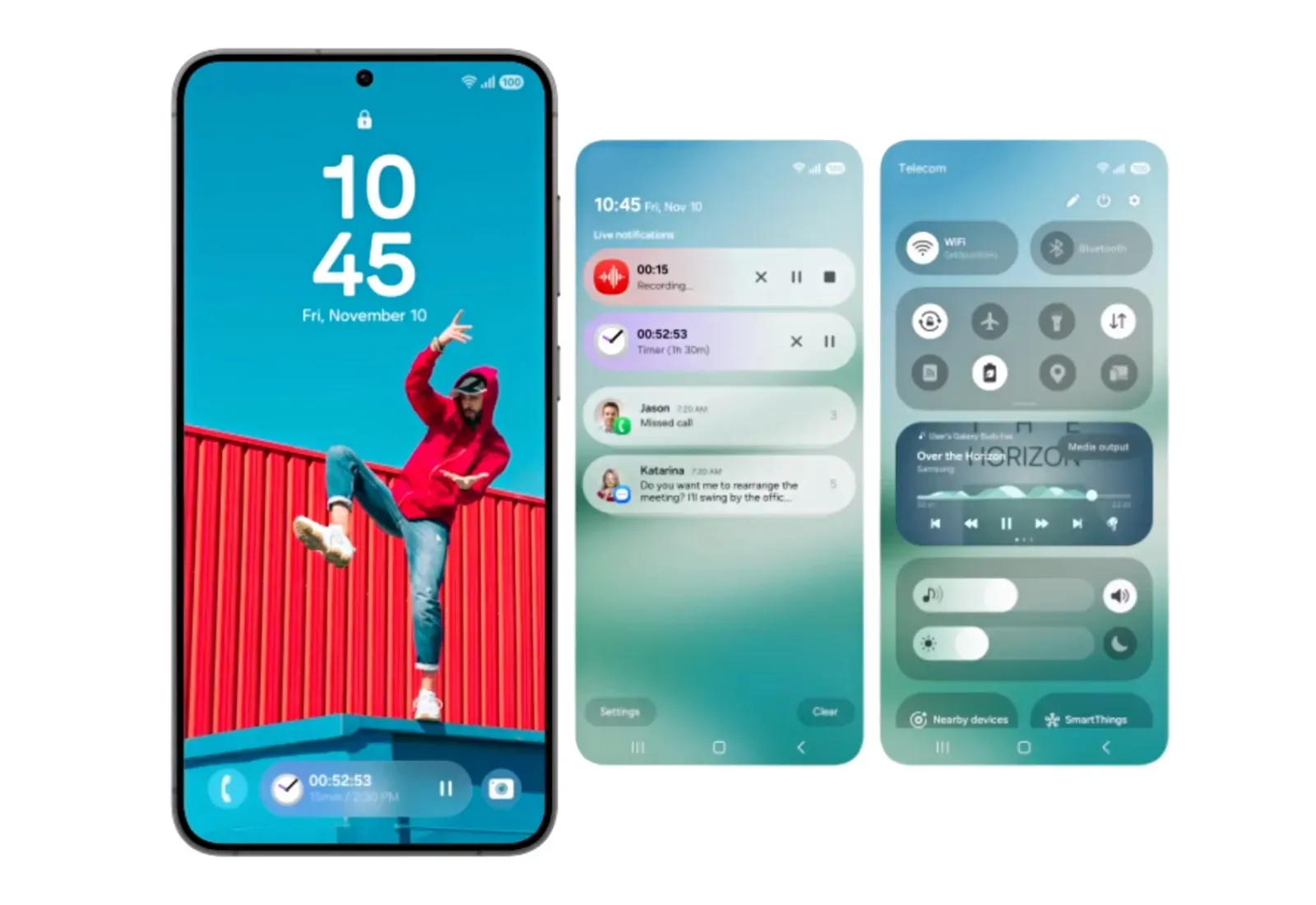 One UI 7: So sieht Samsungs neuer Sperrbildschirm aus