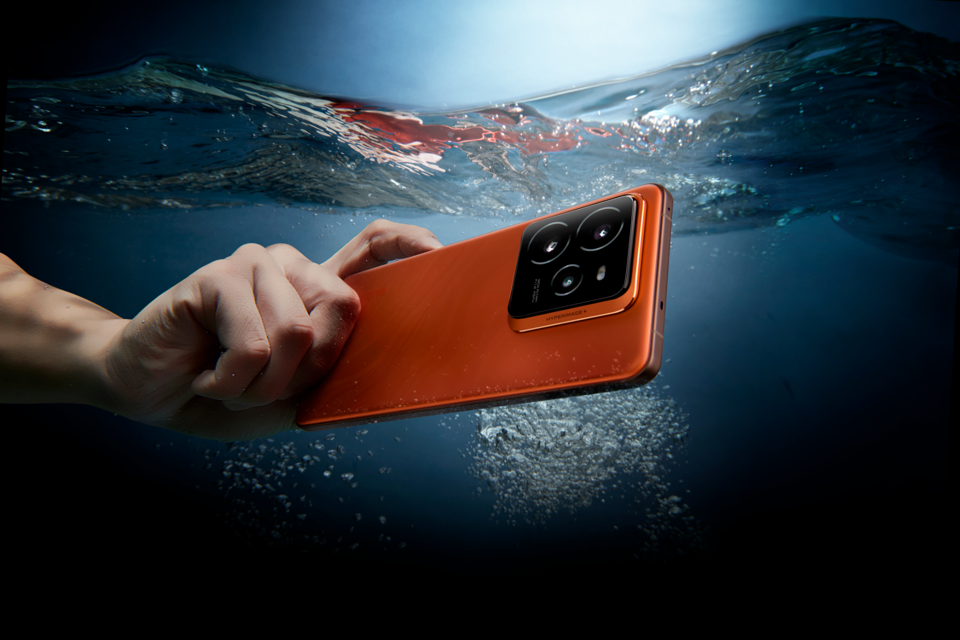 Das Realme GT 7 Pro ist laut Hersteller ein Smartphone für Unterwasser-Fotografie.
