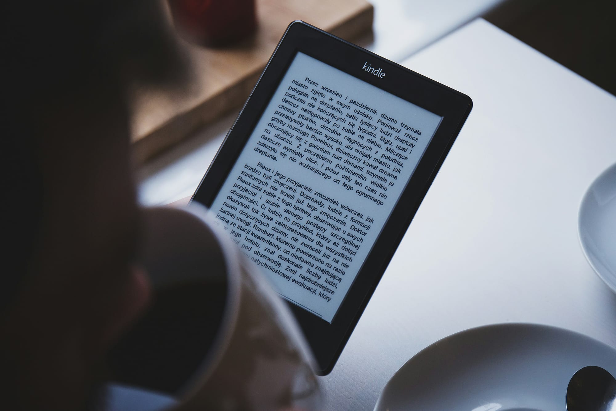 Ein Kindle eReader von Amazon.