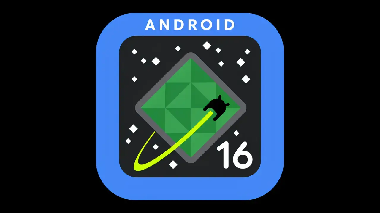 Android 16 Development Logo
