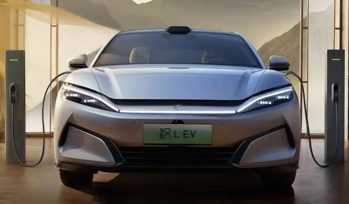 Der BYD Han L kann in 5 Minuten 400 Kilometer nachladen