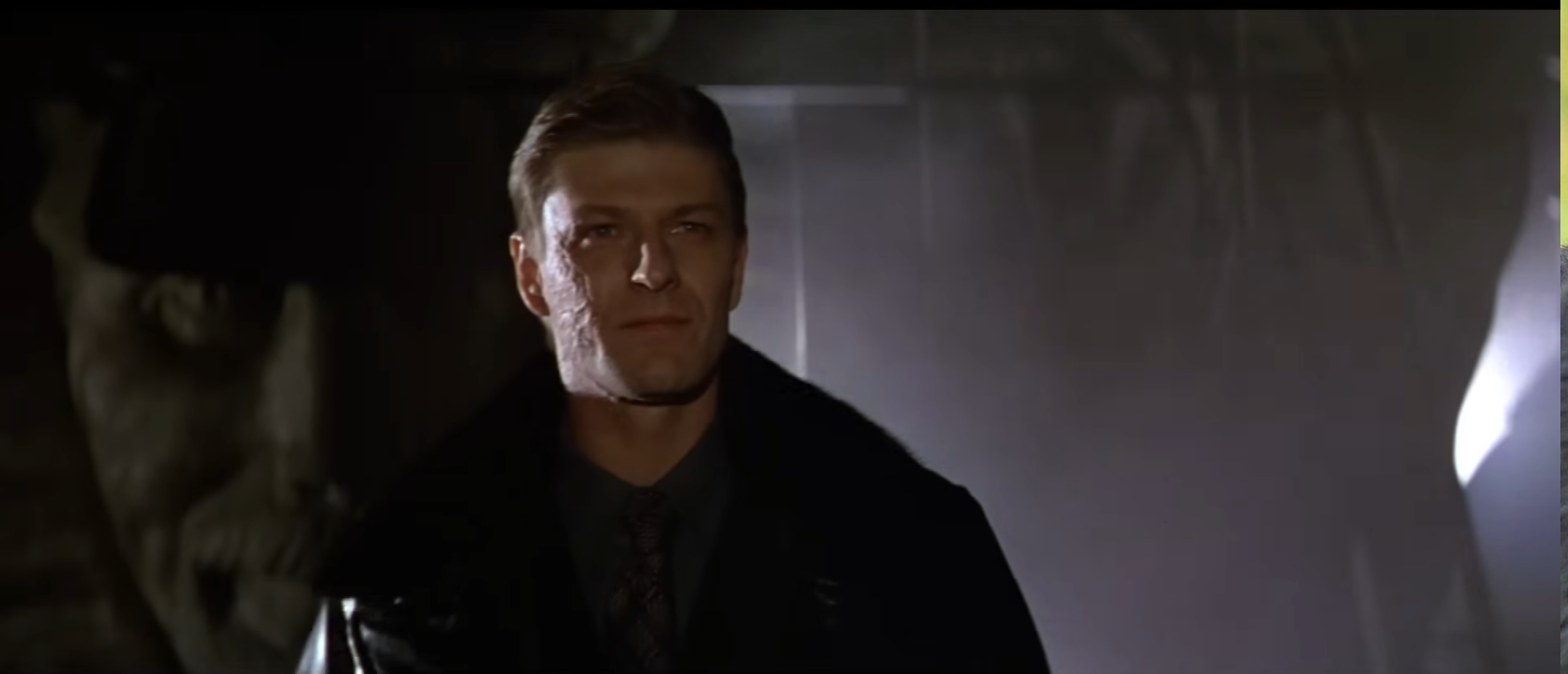 Jep, in «Goldeneye» geht Sean Beans Charakter drauf. Wie sich das für einen Bond-Schurken auch gehört. (Bild: Screenshot Trailer «Goldeneye», MGM)