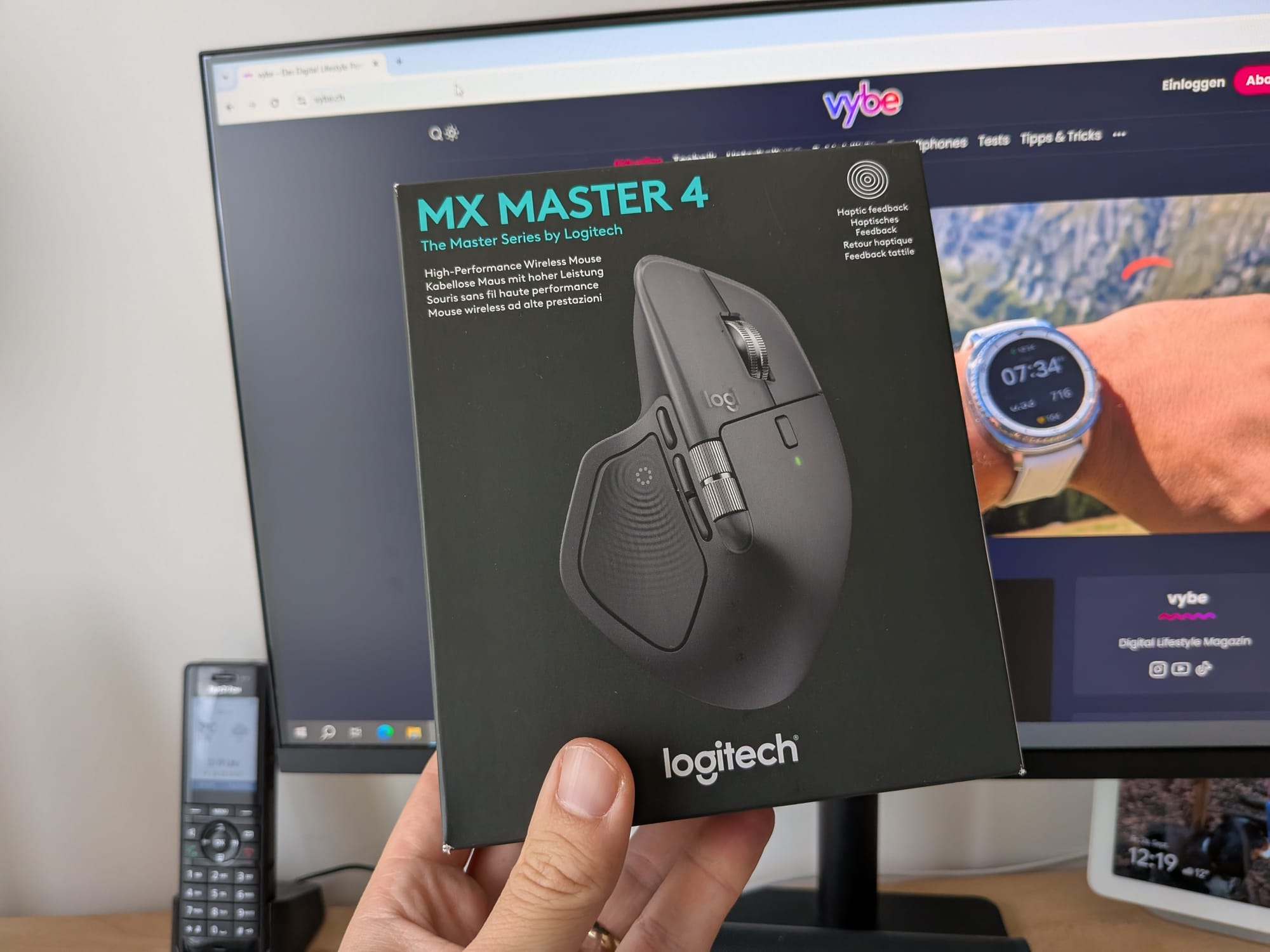 Die Logitech MX Master 4