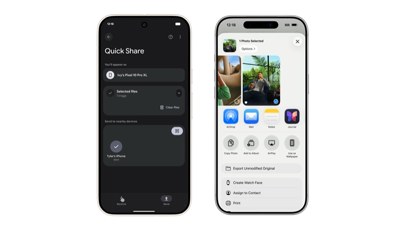 Überraschung perfekt: Android unterstützt jetzt Apple AirDrop