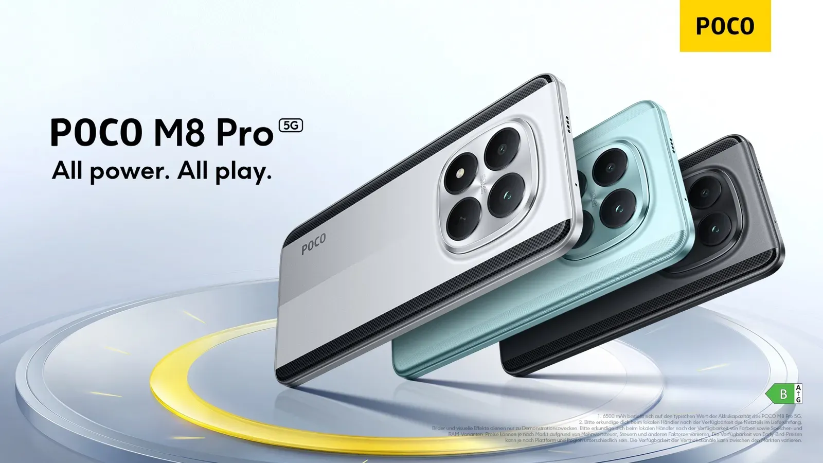 Poco M8 und M8 Pro offiziell: Neue Mittelklasse-Smartphones mit starker Ausstattung