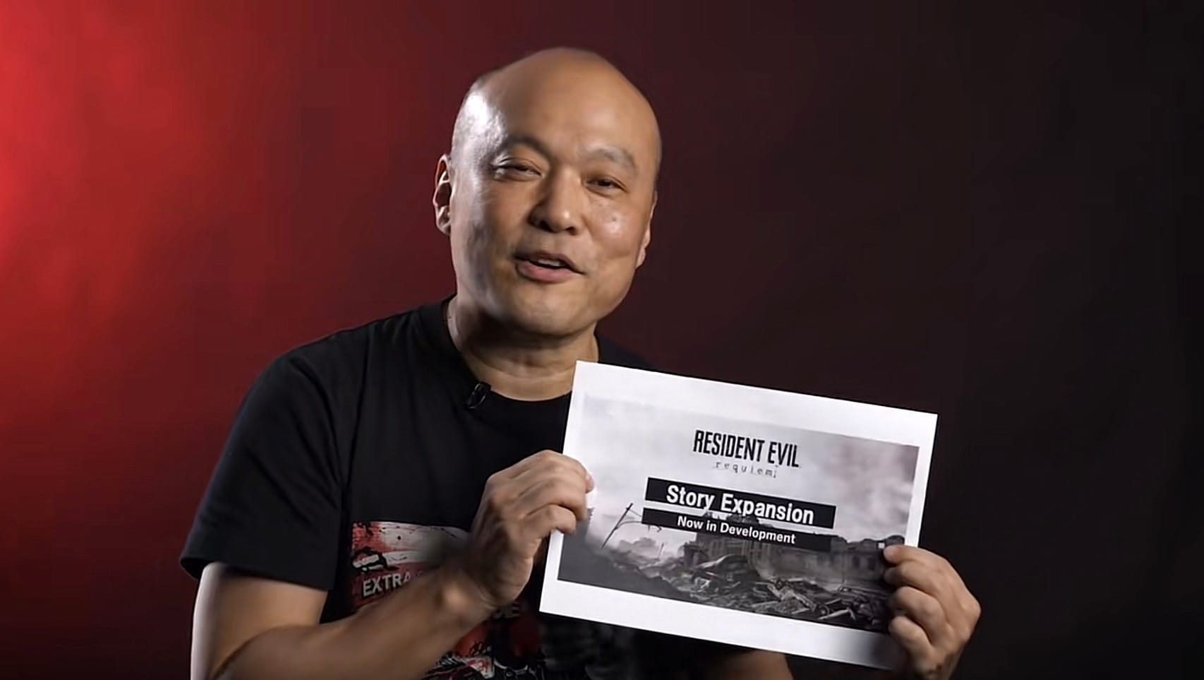 Game-Director Koshi Nakanishi kündigt eine Story-Erweiterung an.