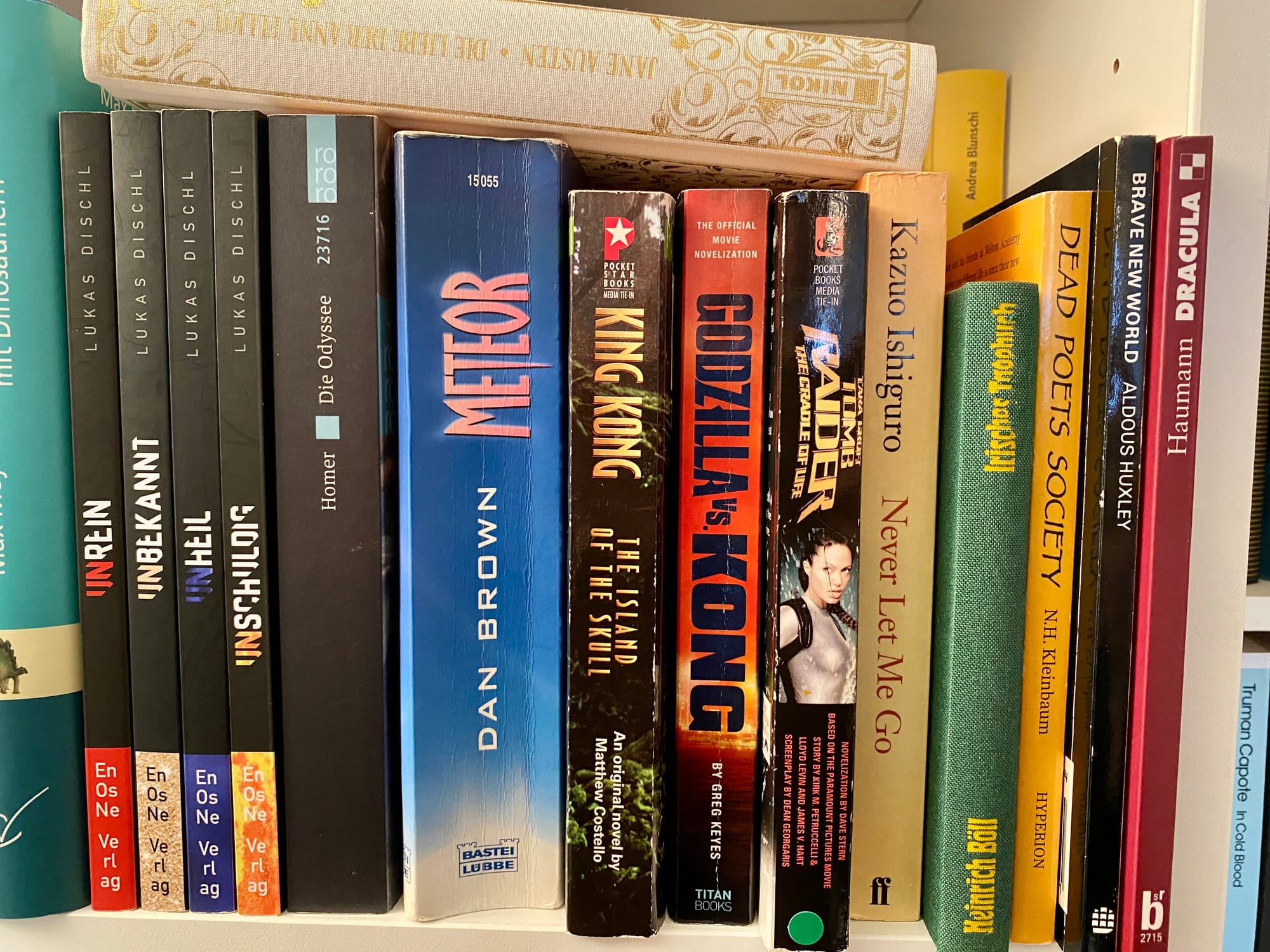 Kleinformatige Taschenbücher haben es am heutigen Markt schwerer.