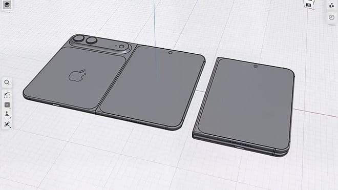 iPhone Fold: Neue CAD-Bilder enthüllen das vermeintliche Design