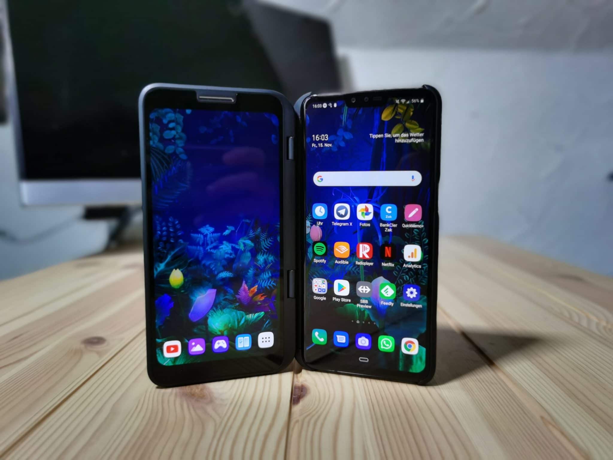 LG V50 ThinQ 5G Dual Screen Test