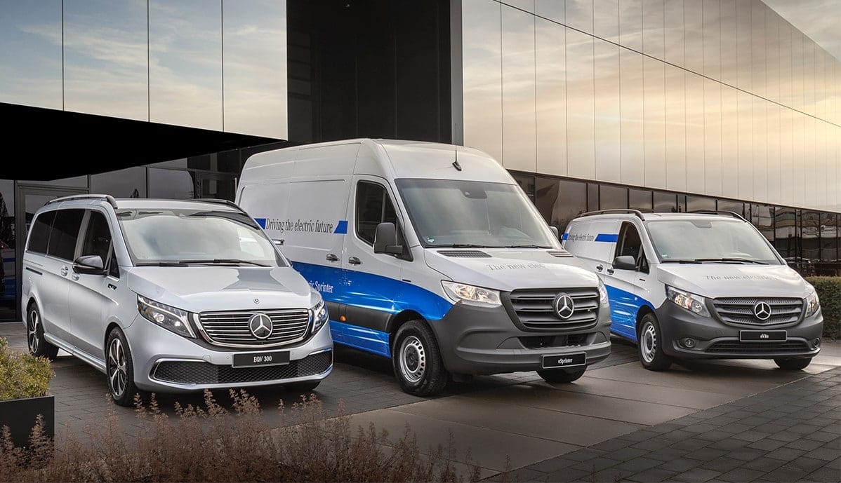 Mercedes EQV, eSprinter und eVito