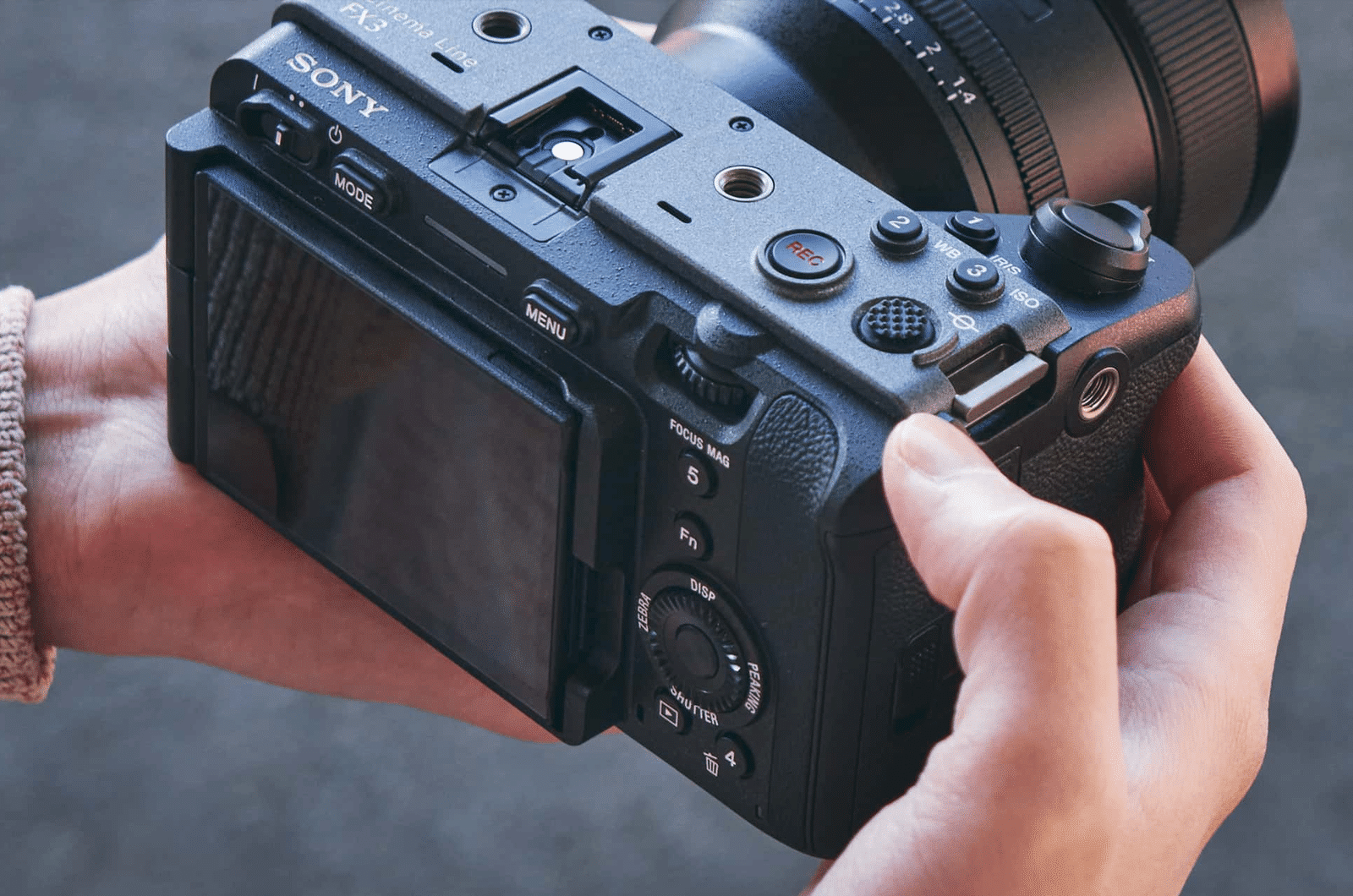 Die Sony FX3 Cinemacamera