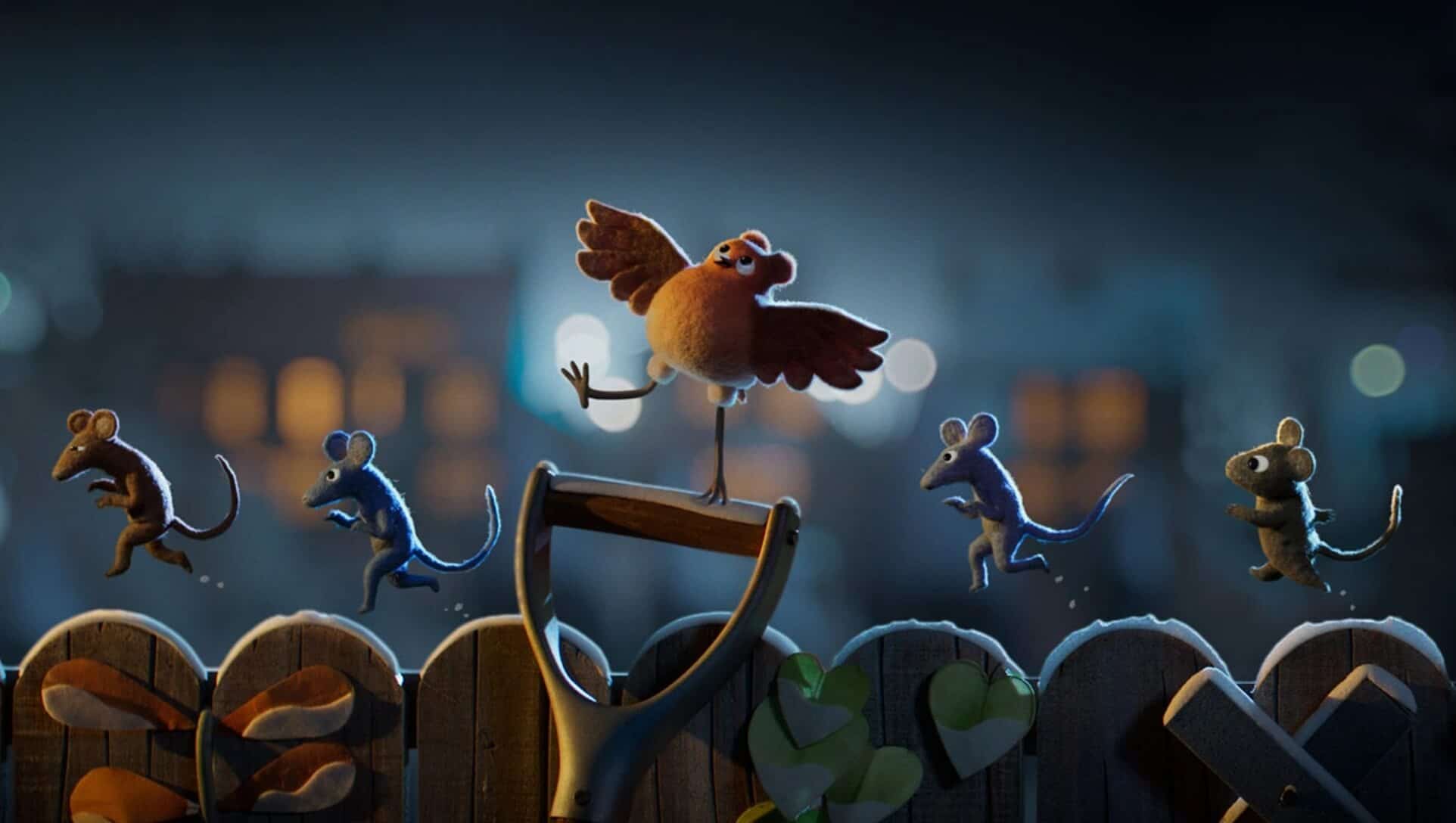 Robin Robin: Kurzfilm von Aardman und Netflix.