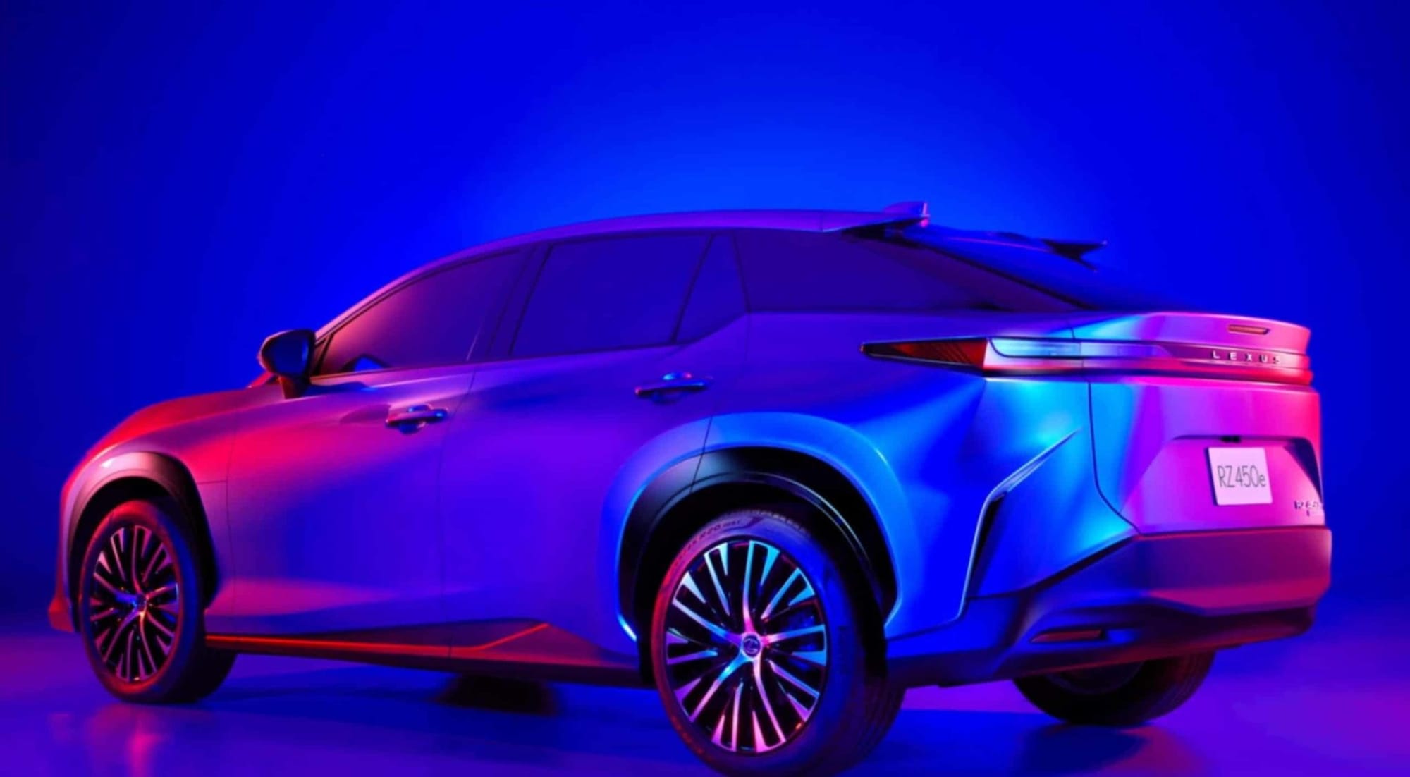 Lexus RZ Elektroauto.
