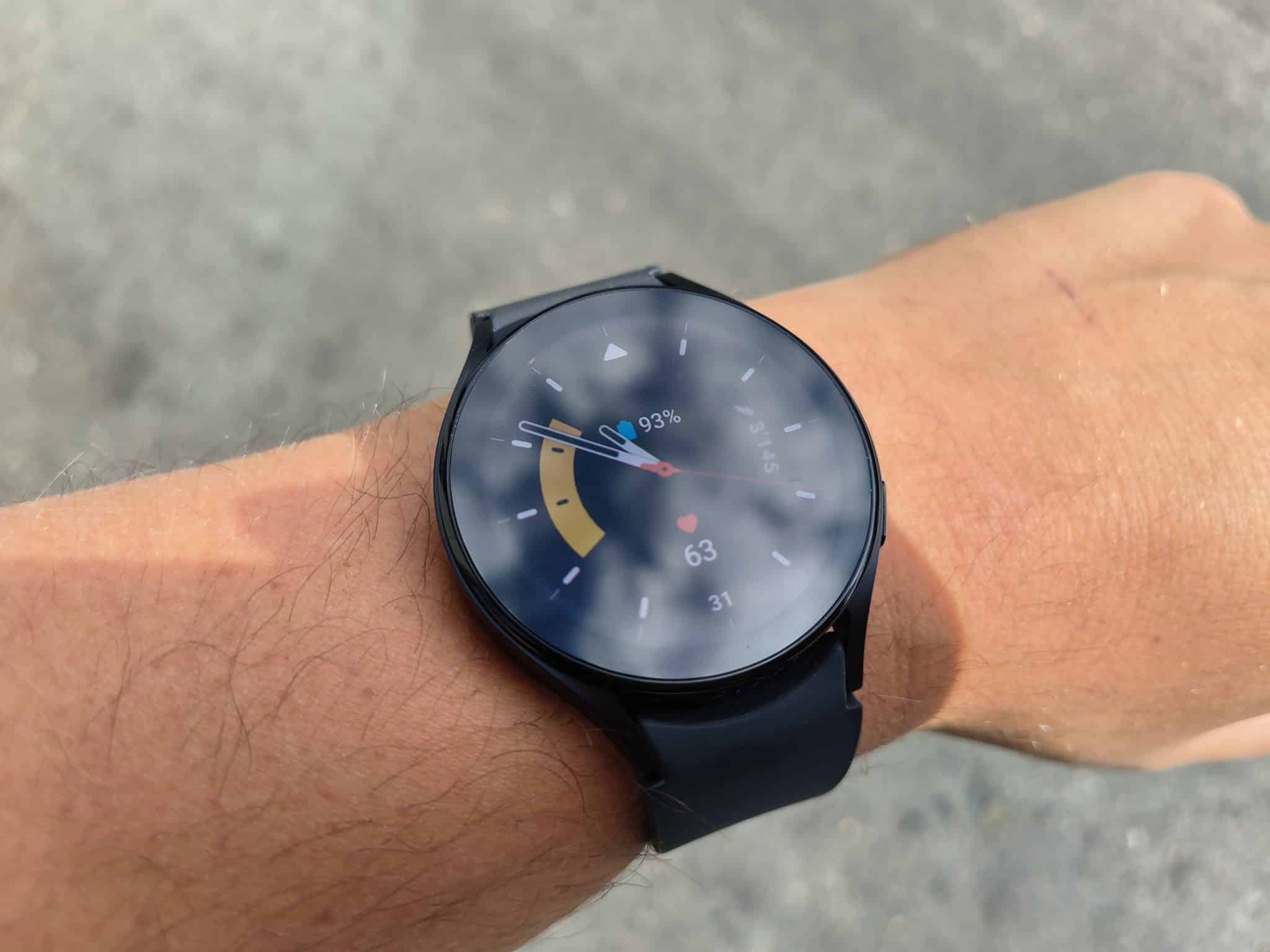 Samsung Galaxy Watch5 im Freien