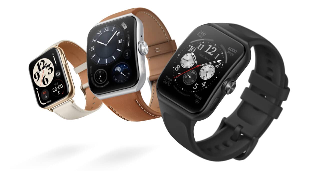 Die Oppo Watch 3 und Watch 3 Pro