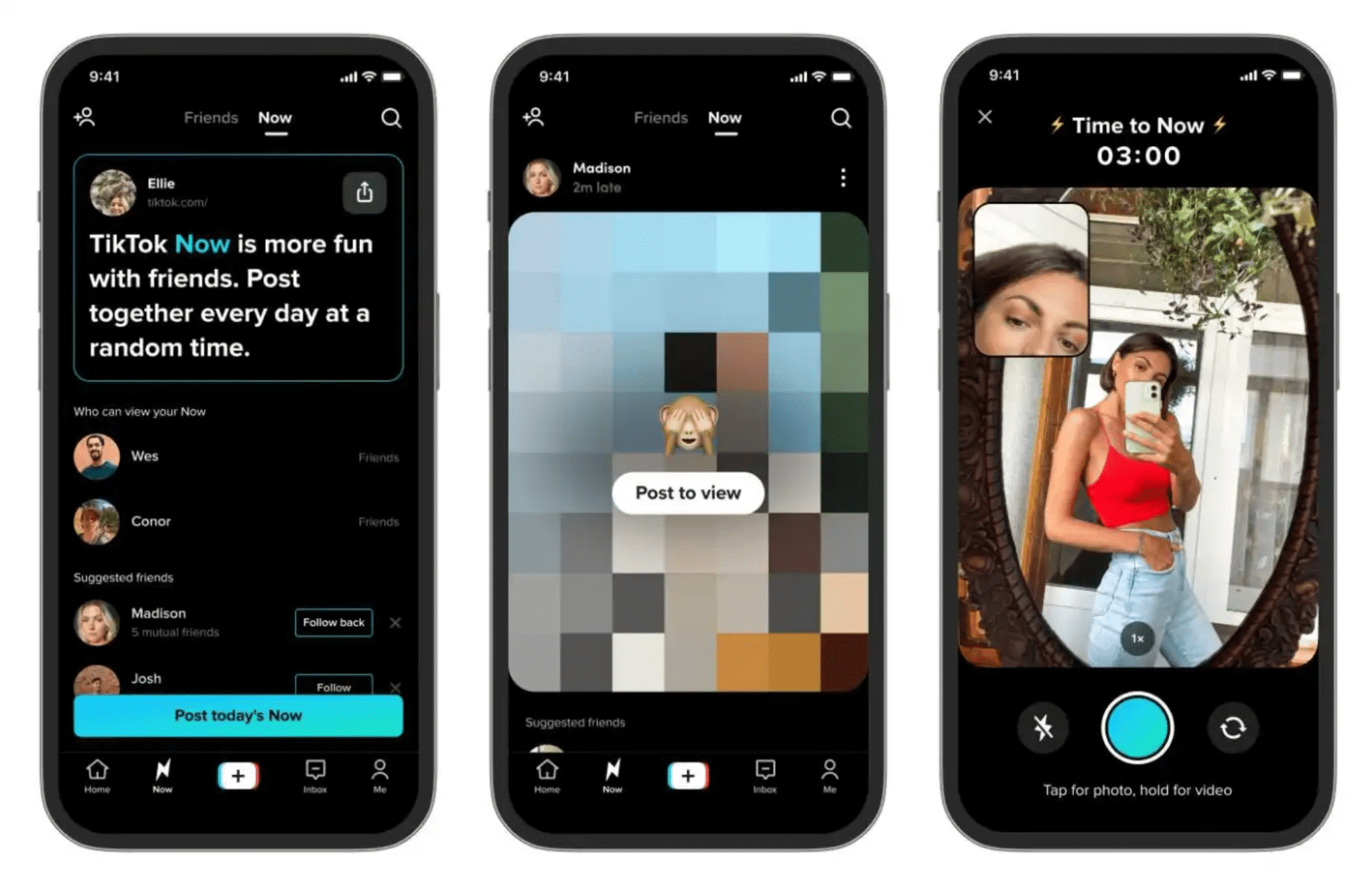 TikTok Now startet in Europa und der Schweiz