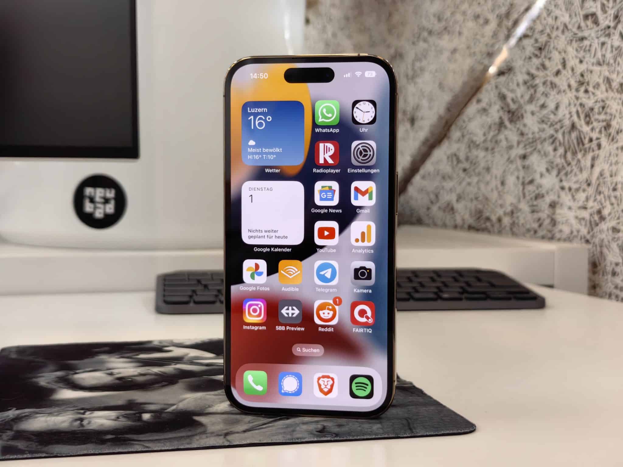 Apple iPhone 14 Pro Test Betriebssystem