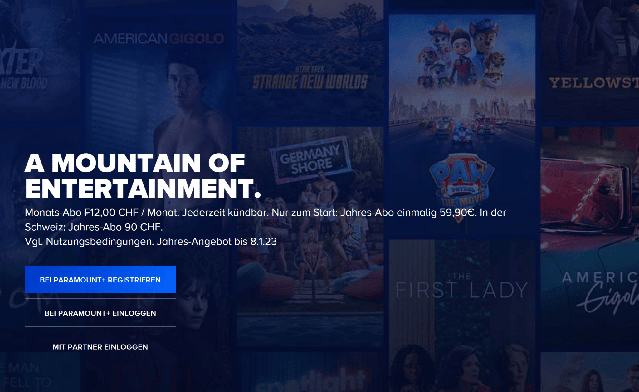 Paramount+: Massiv teurer als in Deutschland