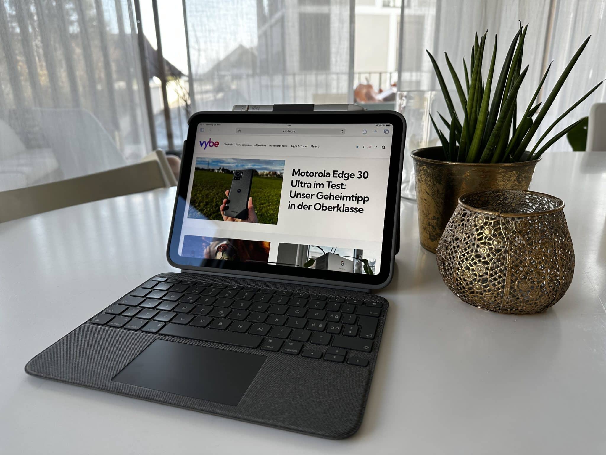 Logitech Combo Touch mit iPad 10