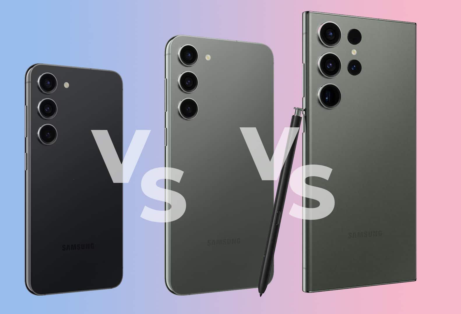 Der grosse Vergleich Welches Samsung Galaxy S23 kaufen?