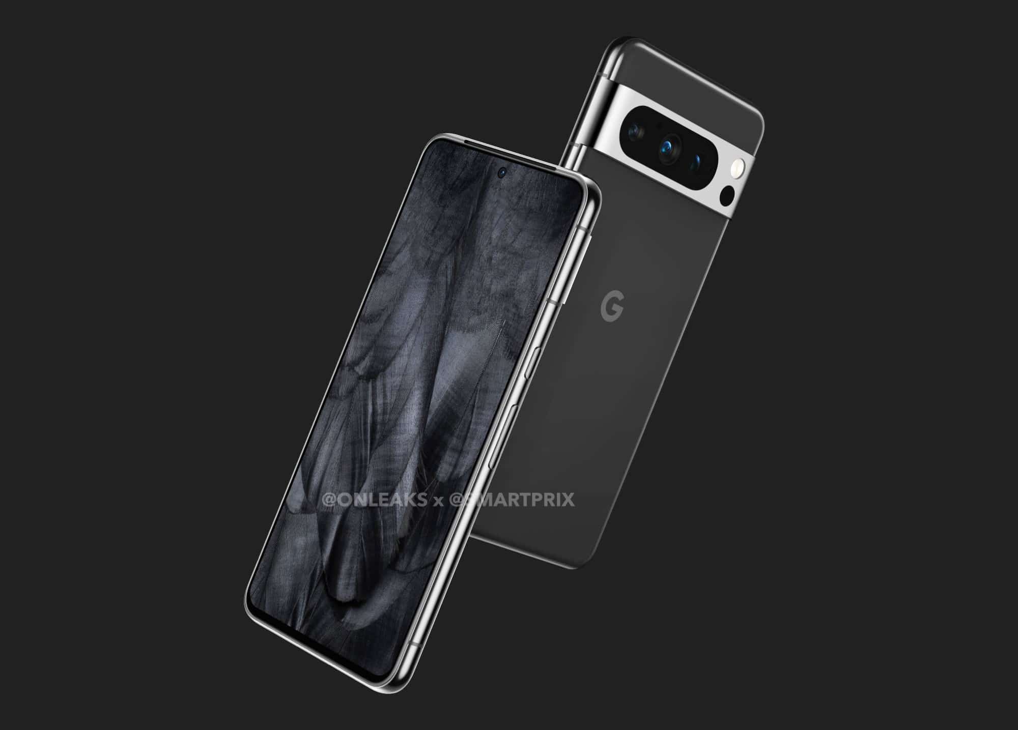 Das Google Pixel 8 Pro auf einem ersten Leak