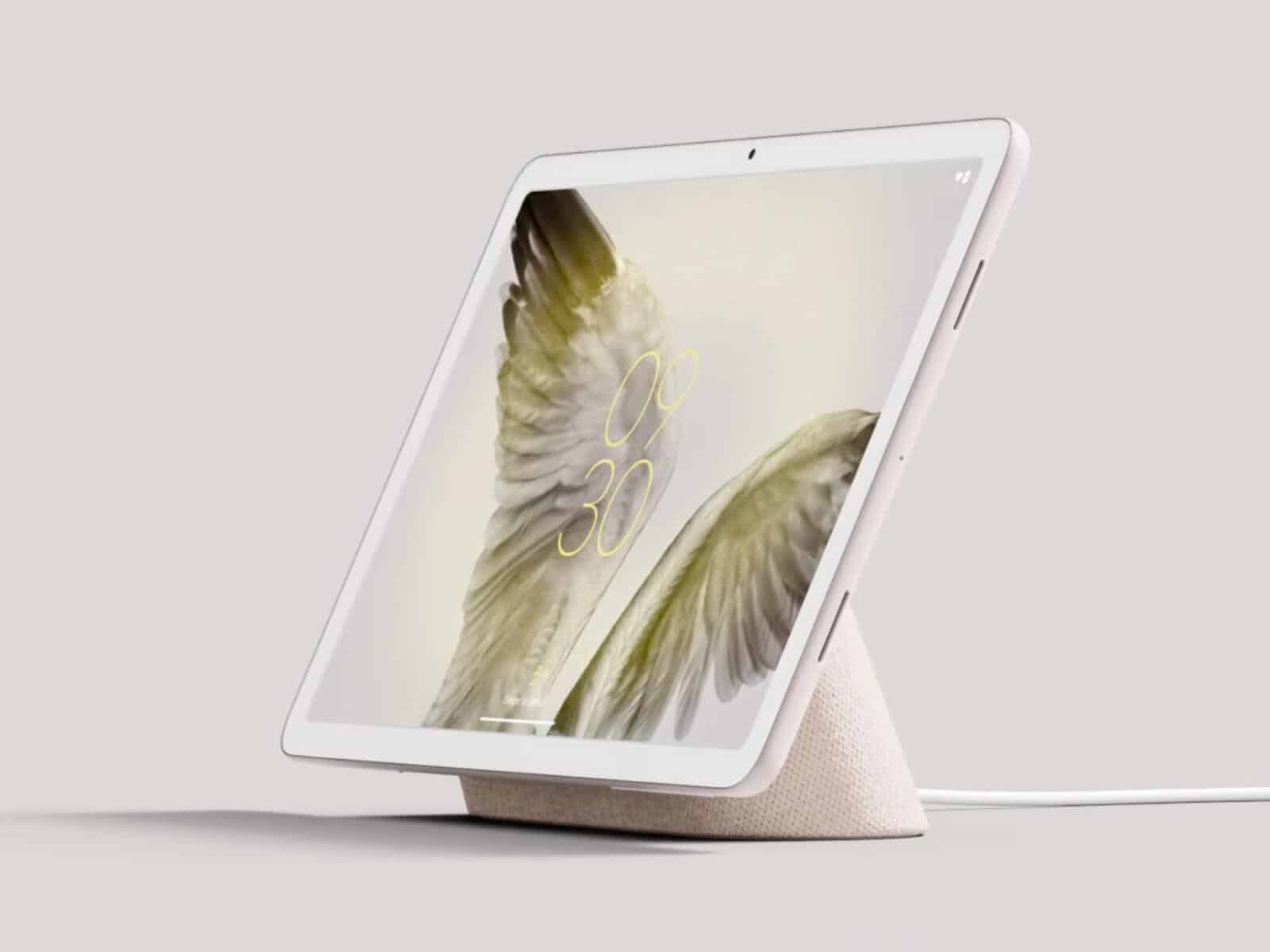 Das Google Pixel Tablet mit Dock